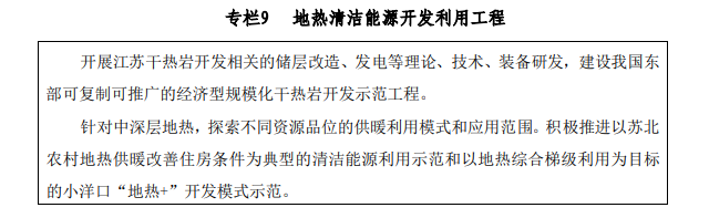 江蘇省礦產資源總體規劃：推進“地熱+”開發模式示范-地熱資源開發利用-地大熱能