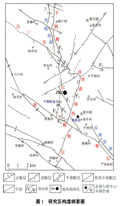 黔西南地區地熱儲層結構特征 ——以望謨平洞地熱儲層為例-地大熱能